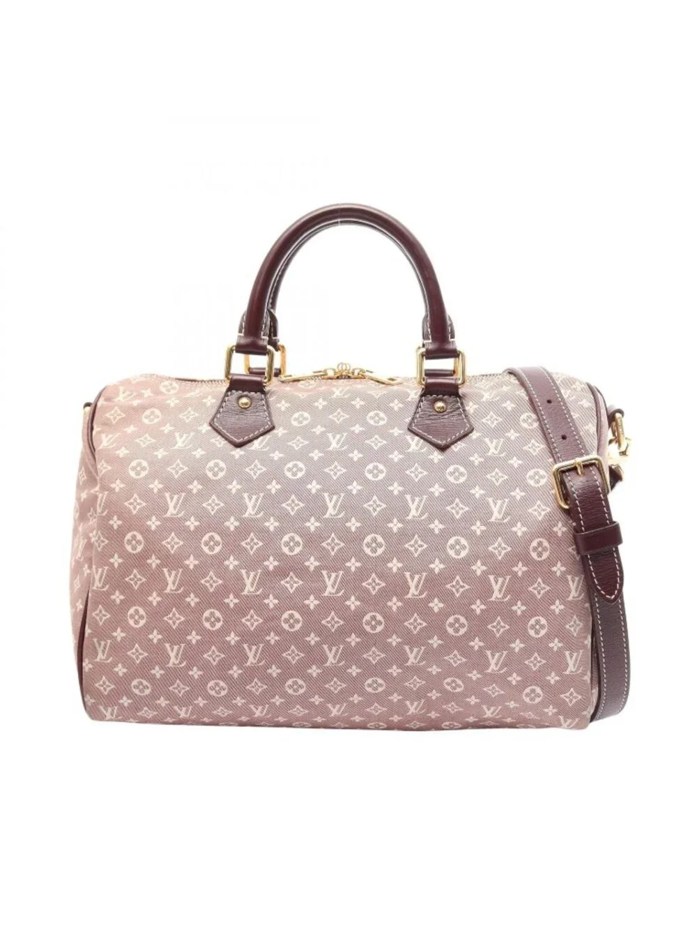 Louis Vuitton Handbag Speedy Bandouliere 30 Monogram Idylle 2-Way Sepia Canvas